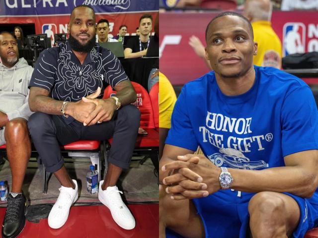 海星体育官网-默认离队了？韦少观看夏联未和詹姆斯交流引热议